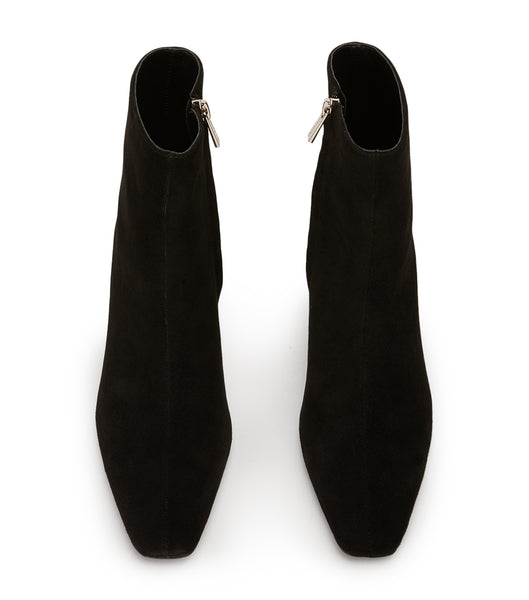 Botas de Tacon Tony Bianco Vicci Black Suede 5cm Negras | LCRSX78059