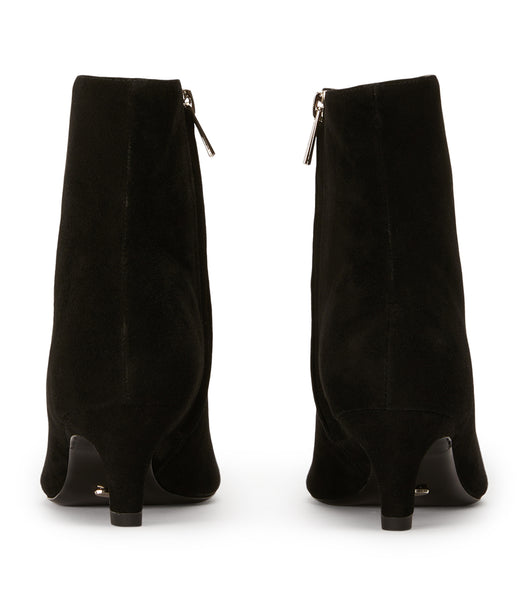 Botas de Tacon Tony Bianco Vicci Black Suede 5cm Negras | LCRSX78059