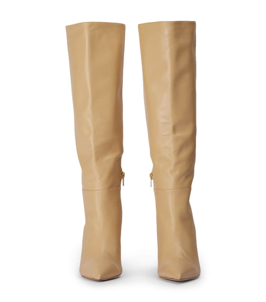 Botas hasta las rodillas Tony Bianco Drake Butter Nappa 9.5cm Amarillo | CRZDE41533