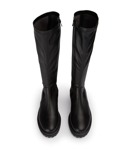 Botas hasta las rodillas Tony Bianco Waze Black Venice/Black Venezia 4.5cm Negras | CRJBT45281