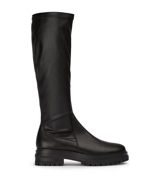 Botas hasta las rodillas Tony Bianco Waze Black Venice/Black Venezia 4.5cm Negras | CRJBT45281
