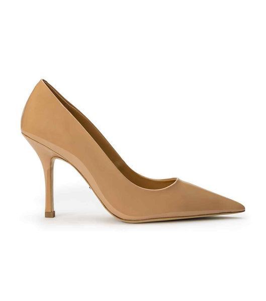 Court Shoes Tony Bianco Kysaia Nude Patent 9.5cm Beige | PCRQX34795