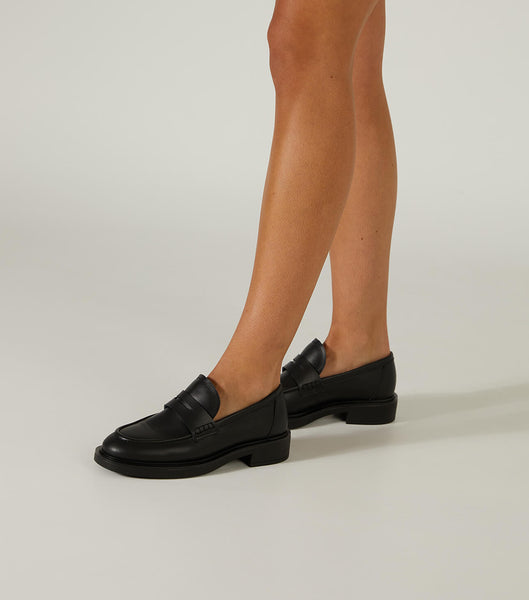 Loafers Tony Bianco Cherish Black Turin 4.5cm Negras | CRJVR35182