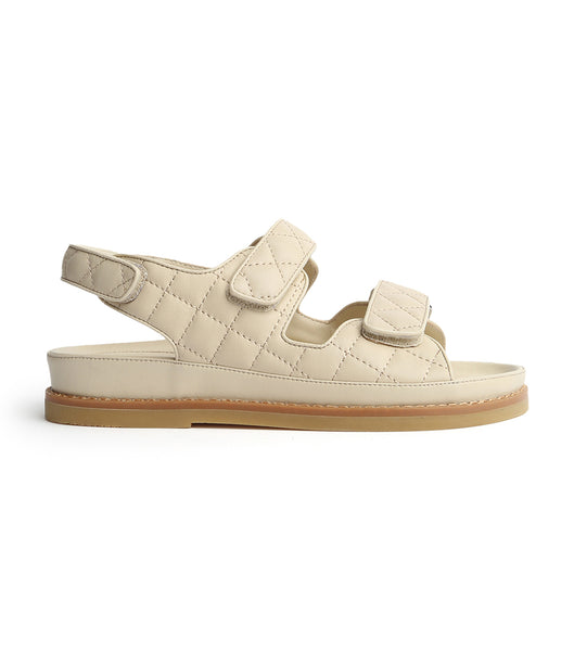 Plantillas Tony Bianco Hiranni Vanilla Sheep Nappa 3.5cm Amarillo Claro | ZCRMJ52447
