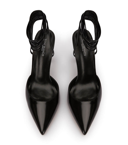 Tacones de aguja Tony Bianco Acer Black Hi Shine 10.5cm Negras | DCRKV40031