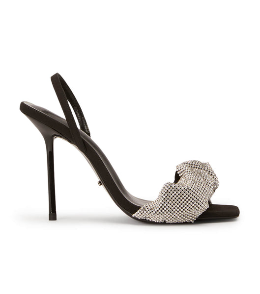 Tacones de evento Tony Bianco Nixon Crystal/Black 10.5cm Negras | ACRDF80561
