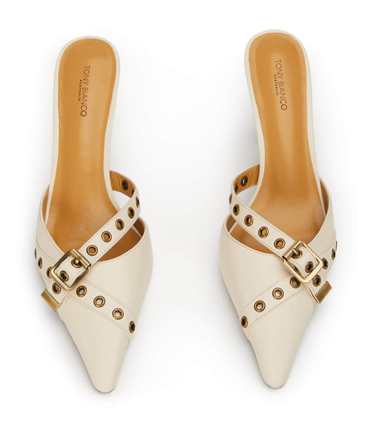 Tacones de evento Tony Bianco Savoir Bone Venice 8cm Beige | BCRSD59824