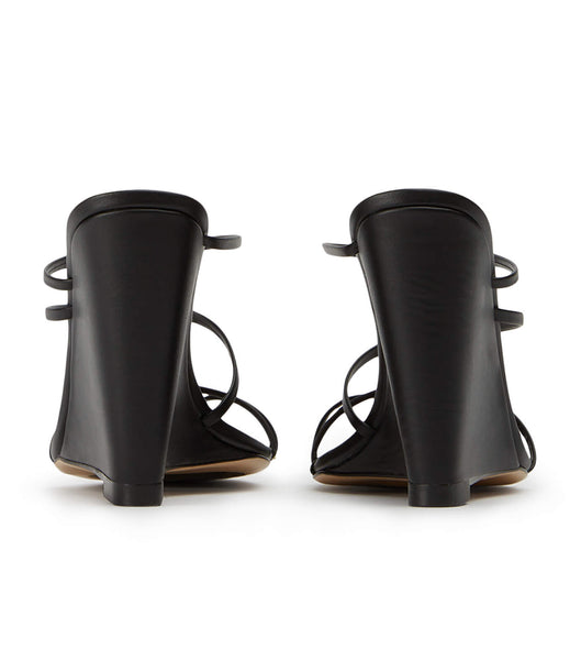 Wedges Tony Bianco Gaia Black Capretto 11cm Negras | ACRWC64276