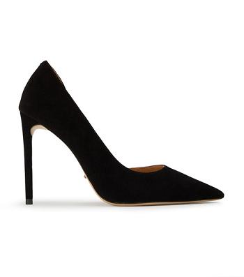 Court Shoes Tony Bianco Alyx Black Suede 10.5cm Negras | CRNZX18595