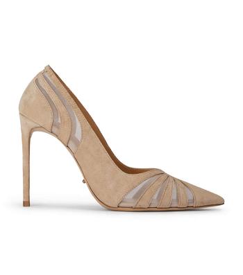 Court Shoes Tony Bianco Arrow Blush Suede 10.5cm Rosas | SCRVO29438