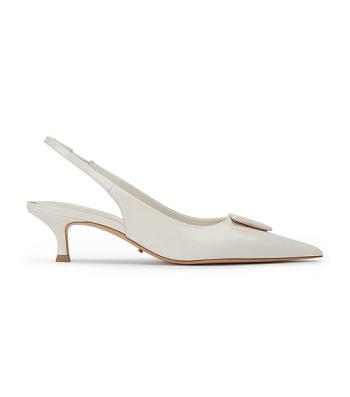Court Shoes Tony Bianco Kimmy White Hi Shine 4.5cm Blancas | ZCRNQ93454
