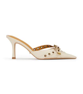 Tacones bajos Tony Bianco Savoir Bone Venice 8cm Beige | ACRDF45526