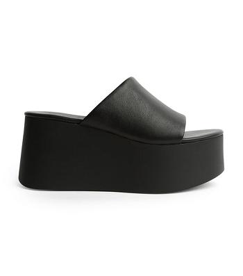 Zapatos Plataforma Tony Bianco Tegan Black Sheep Nappa 9.5cm Negras | SCRNY10019